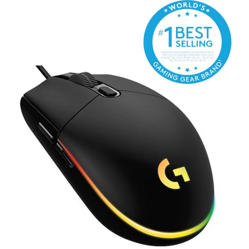 Mouse Logitech G102 Lightsync cu iluminare RGB